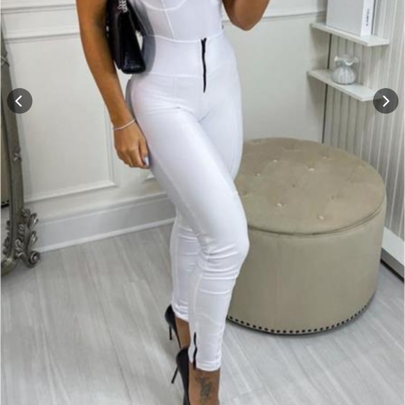 M-L WHITE BIA PRADA PANTS #135-1 Imported 🇧🇷 - Picture 6 of 7